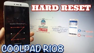 HARD RESET COOLPAD R108 | Remove Lock Screen | Pin | Pattren | Password COOLPAD R108