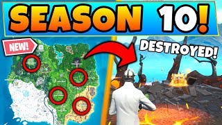 *NEW* SEASON 10 DESTROYED LOCATION FOUND! (Fortnite Season 9 Event Countdown)