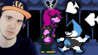 Undertale Deltarune ► Что будет, если Лансер победит Сьюзи? (Дельтарун, Андертейл) | Реакция