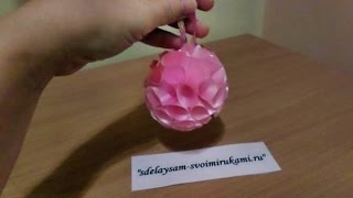 Елочные игрушки из фольги