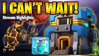 CANT WAIT FOR THE UPDATE! - TH11 Cloned LaLo Farming - Clash of Clans - Stream Highlights