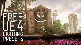 3 FREE UNREAL ENGINE 4 LIGHTING PRESETS (UE4) - DAY, SUNSET, NIGHT