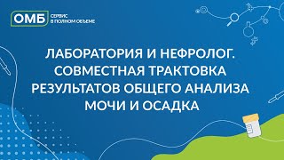 "Лаборатория и нефролог. Совместная трактовка результатов общего анализа мочи и осадка"