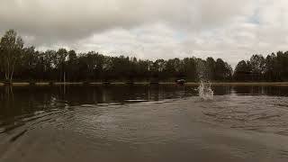 Платная рыбалка в Московской области. Ловля форели на платном водоёме.