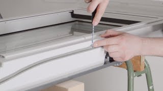 Austausch der Falzdichtung bei VELUX Dachfenstern bis Baujahr 2013