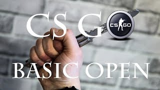 Нож бабочка. CS GO Basic open (из КС ГО). Балисонг трюки, флиппинг для начинающих