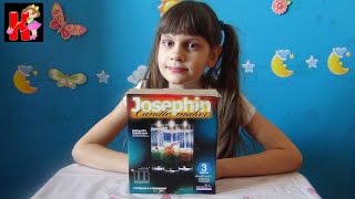 Делаем гелиевые свечи распаковка набора candle maker Josephin