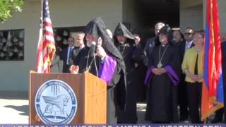 HIS HOLINESS CATHOLICOS ARAM I VISITS CHAMLIAN SCHOOL