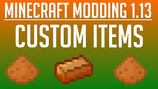 Minecraft Modding Tutorial for MC 1.14/1.14.3 - Basic Items