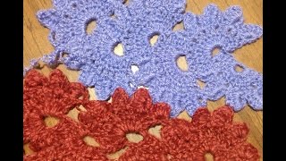 Ленточное кружево крючком. Урок 7