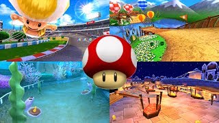 Mushroom cup - Mario Kart 7 WIFI match.
