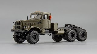 КрАЗ-255В седельный тягач | Автоистория / Start Scale Models - SSM | Обзор масштабной модели 1:43