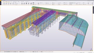 70 Topengineer.ru models. BIM Tekla Structures.