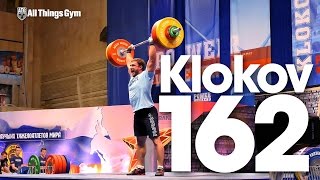 Dmitry Klokov 162kg Power Clean + Strict Press