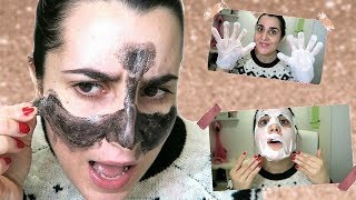 Cosmética coreana a prueba - ME PONGO 7 MASCARILLAS EN 1 DÍA