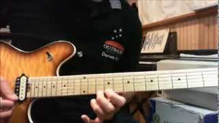 Scorpions   Bad Boys Running Wild - guitar lesson
