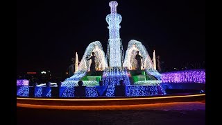 ВЛОГ/СВЕТОМУЗЫКАЛЬНЫЙ ФОНТАН В СТАВРОПОЛЕ НА ВЛАДИМИРСКОЙ ПЛОЩАДИ