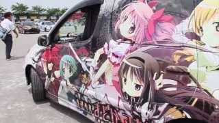 痛車 TOYOTA FUNCARGO まどか☆マギカ 仕様