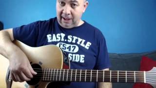 Michel Delpech - Les divorcés (tuto guitare)