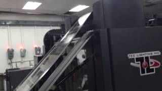 Tec lighting double sided web uv Coater