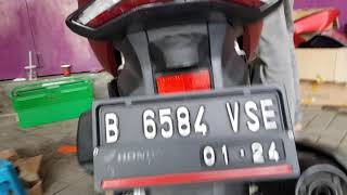 Tips Ringan Saat Motor PCX habis Terendam Banjir(2)