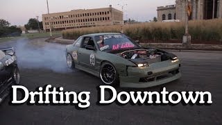 Street Drifting in Detroit