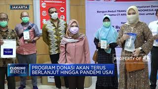 Trans Retail dan Transmedia Donasikan APD Melalui CT Arsa