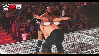 WWE-2K19-Triple H vs The Great Khali-Hell In A Cell Match- Hell In A cell 2018