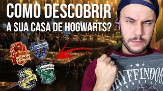 COMO DESCOBRIR QUAL É A SUA CASA DE HOGWARTS?