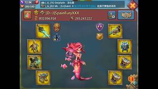 Lords Mobile - Zeroing 20m troops T4+T3/Красивое обнуление топа 920м силы