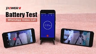 Ulefone Power 2 Battery Test with Whatsapp Video Call