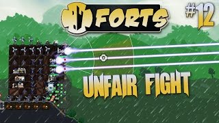 Forts Campaign #12 Three Angry Bears, Unfair 3v1