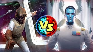 Star Wars Versus: Admiral Ackbar VS. Großadmiral Thrawn - Star Wars Basis Versus #6