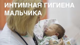 Интимная гигиена новорожденного мальчика II ОВП