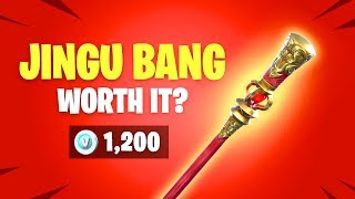 Is JINGU BANG the Best Pickaxe? Gameplay & Review (Fortnite Battle Royale)