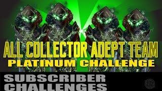 All Collector Awakened Adept Team vs Collectors Platinum: Commentary: Mass Effect 3 Multiplayer