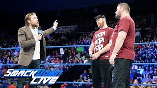 Kevin Owens & Sami Zayn occupy SmackDown: SmackDown LIVE, Dec. 12, 2017