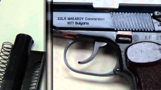 Адаптер за пистолет "Макаров" калибър .22LR (Adapter caliber .22LR for pistol "MAKAROV")