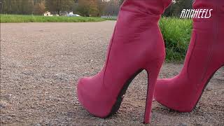 ANIA - pink JUMEX boots