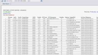 Practice Management Reporting System (PMR) Demo