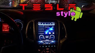 Как прошить магнитолу Tesla style для Opel Astra J?