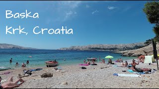 Vrzenica Beach Textil / FKK in Baska Island Krk Croatia