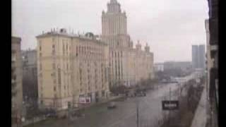 ускоренная съемка. сутки Кутузовского за одну минуту