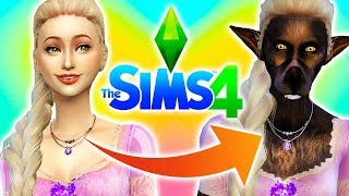 ?DISNEY PRINCESS WEREWOLVES?!? The Sims 4 Werewolf Mod! ?
