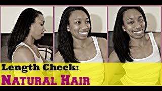 Length Check: Natural Hair Growth I HangTight with MarC