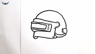 PUBG - Kask Nasıl Çizilir - Helmet Drawing Easy - Kolay Resim Çizme