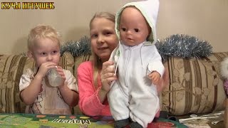 Белый комбинезон с сюрпризом для Беби Бона!???