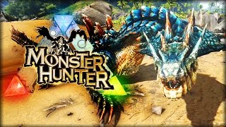 Ark Dino Battle Scenarios | MONSTER HUNTER MONSTERS BATTLE IT OUT