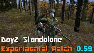 DayZ Experimental Patch 0.59 - VSS Vintorez, Smoke Grenade, Red 9, Scorpion and more...