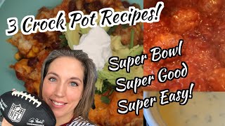 Super Bowl 2020 ? | Game Day Snack Ideas ? | Crockpot Appetizers